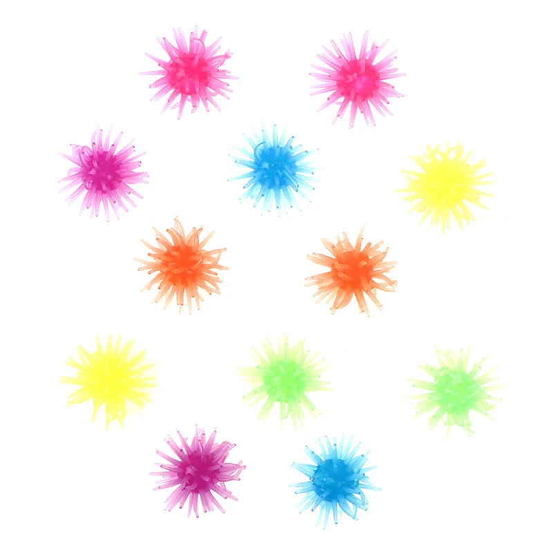 

12pcs/pack Fidget Toys Popit Novelty Toys Soft Cute Multi-Function Play Magic Flower Toys Antistress Toy For Children Adult