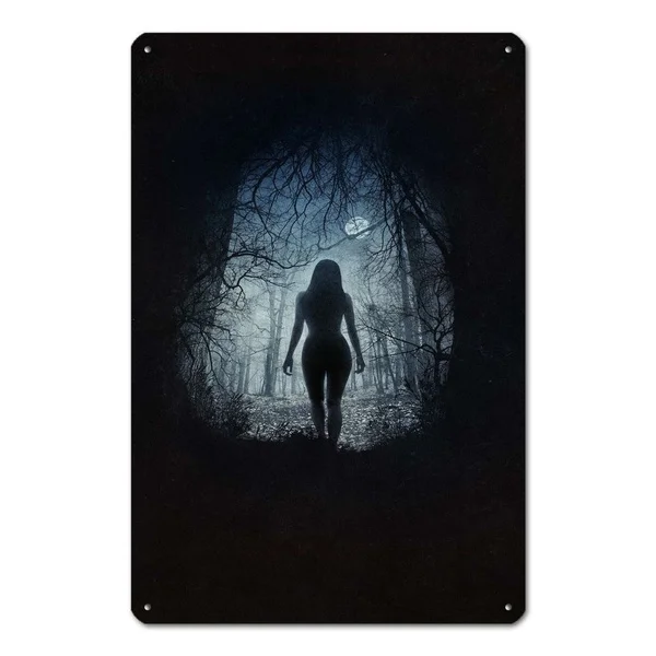 

The Witch Metal Tin Sign Metal Sign Metal Posters Iron Vintage House Metal Posters Posters Decorative Art Christmas Home Decor