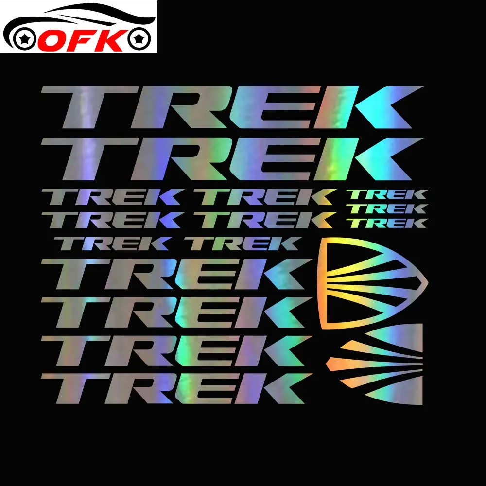 

Funny KIT for TREK ADESIVI BICI STICKERS BIKE MTB BDC BICICLETTA PRESPAZIATI Car Accessoriy Stickers on Motorcycle Exterior