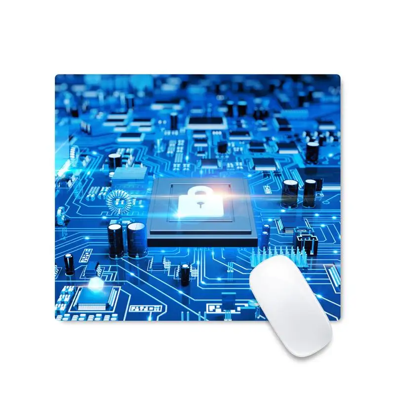 

chip Rubber Mouse Durable Desktop Mousepad Mouse pad Desk Protect Game Officework Mat Non-slip Laptop Cushion mousepad