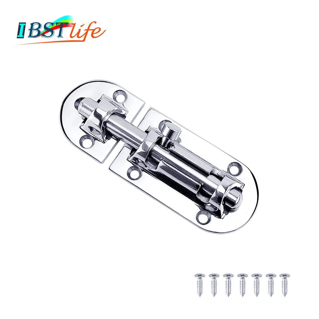 

Marine Grade Stainless Steel 316 Boat Barrel Bolt Cabinet Door Latch Lock For Boat Yacht RV Door Window Hardware Accessories