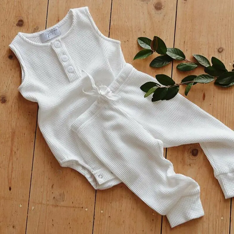 Одежда для новорожденных девочек клетчатый жилет без рукавов мальчиков