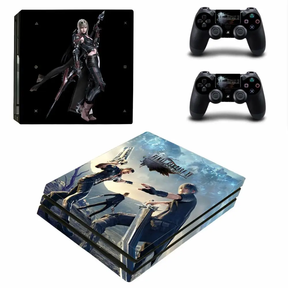 Final Fantasy PS4 Pro Стикеры s Play station 4 кожи наклейка для Игровые приставки консоли и