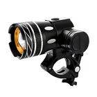 Велосипедная фара T6, регулируемая велосипедная фара T6 с USB-зарядкой, передняя фара, Аксессуары для мотоцикла, велосипедные аксессуары в формате csv, Прямая поставка