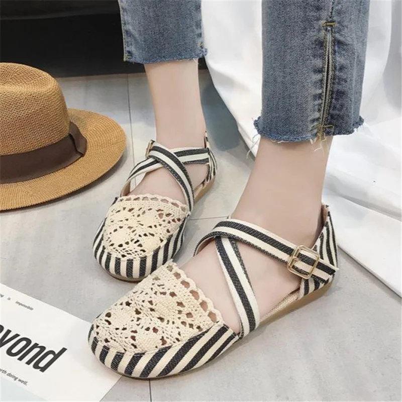 Women Casual Boat Shoes 2021 New Ladies Slip On Ballet Flats Comfy Soft Zapatos Mujer Red Walking Footwear 2021 New Trends Cool