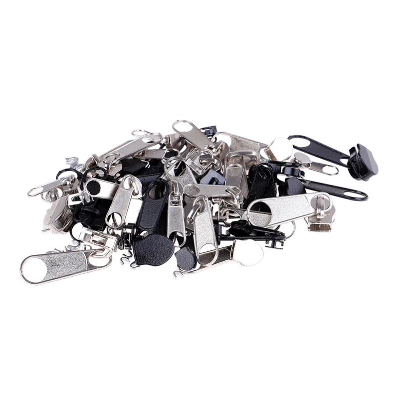 

84pcs Zip Heads Universal Zipper Repair Replacement Kit Metal Zip Head Accessories Tool For Repairing Bags Accessories