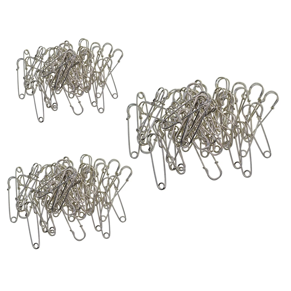 

50x Large Metal Strong DIY Kilt Scarf Hijab Brooch Safety Lapel Pins