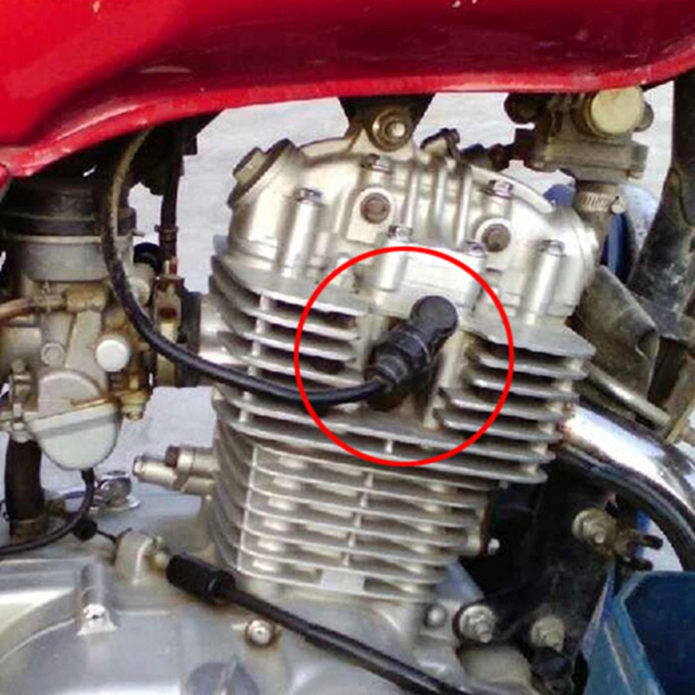 

Universal Moped Ignition Coil Elbow Spark Plug Cap Head For Motorcycle Honda Suzuki Kawasaki Yamaha Dirt Pit Bike Go Kart Buggy