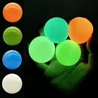 Потолочные липкие шарики, светящиеся 4,5 см, липкие шарики для мишени, детская игрушка, Снятие напряжения, снятие стресса, выжималка, настенные игрушки