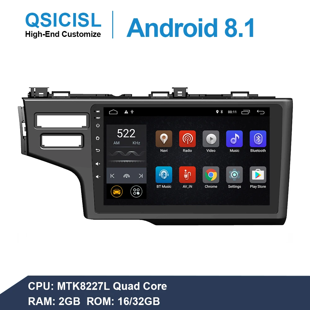 Ips 9 &quotAndroid 8 1 автомобильный Радио мультимедийный плеер для Honda FIT 2014 2018
