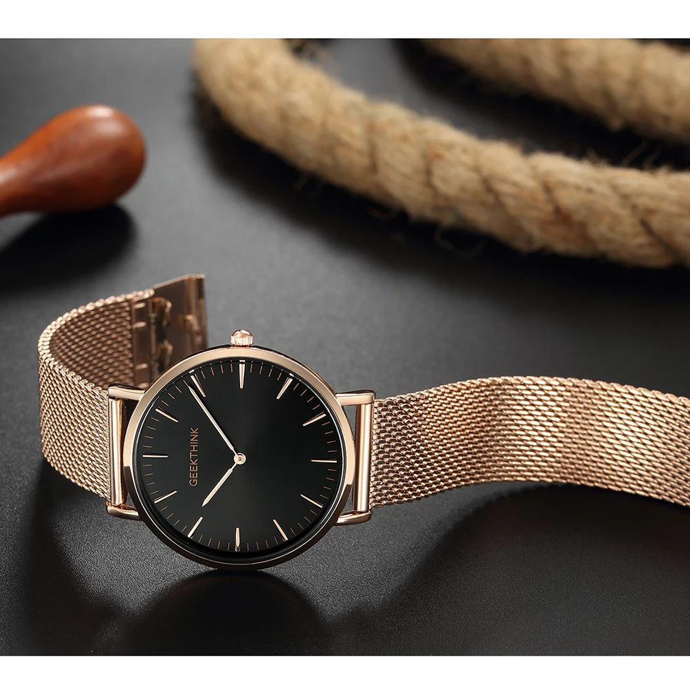 Топ люксовый бренд кварцевые часы мужские золотые черные повседневные Японские