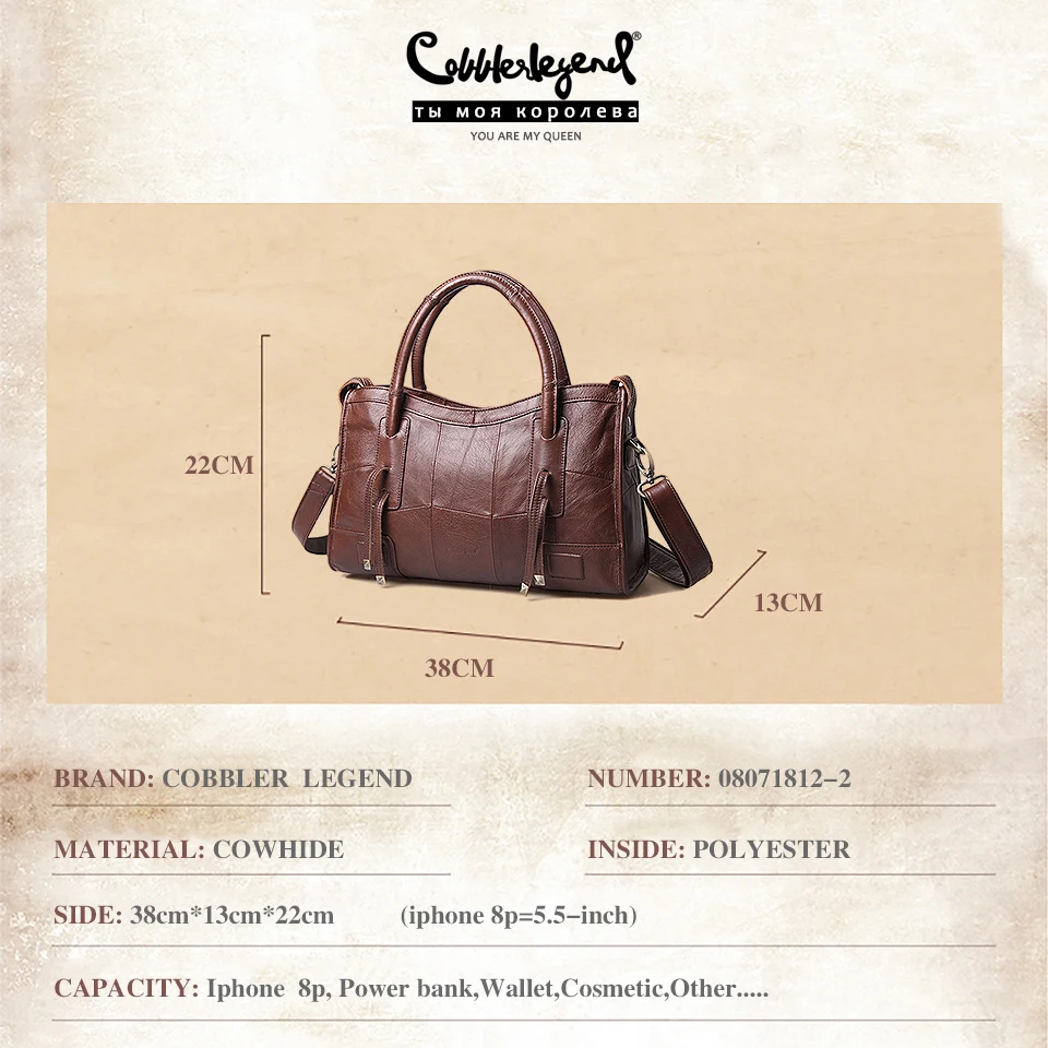 Cobbler Legend,, натуральная кожа, женские сумки через плечо,, новинка, для досуга, тренд, женская сумка через плечо для женщин