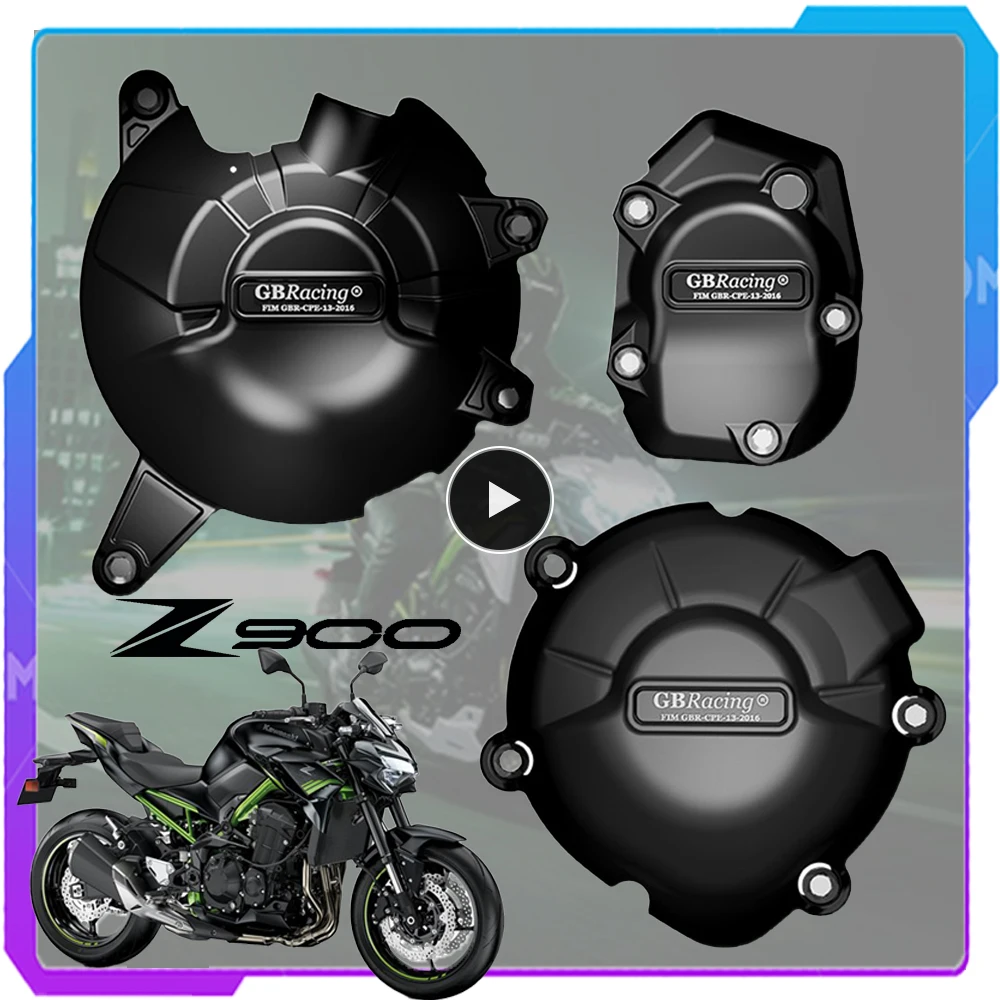 

Motorcycles Engine cover Protection case for case GB Racing For KAWASAKI Z900 2017-2018-2019-2020-2021 Engine Covers Protectors