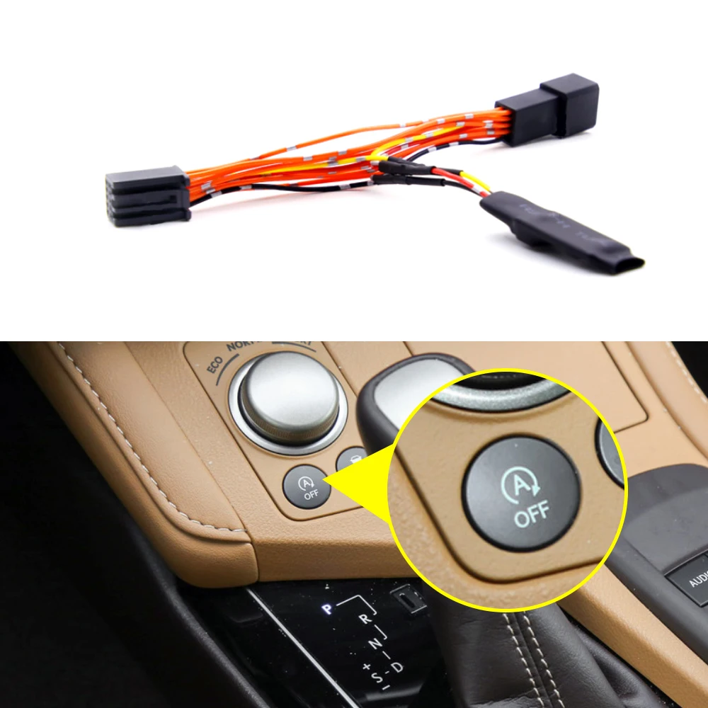 

For Lexus ES XV60 2015 2016 2017 Car Smart Auto Stop Canceller Automatic Stop Start Engine Eliminator Device Disable Plug Cable
