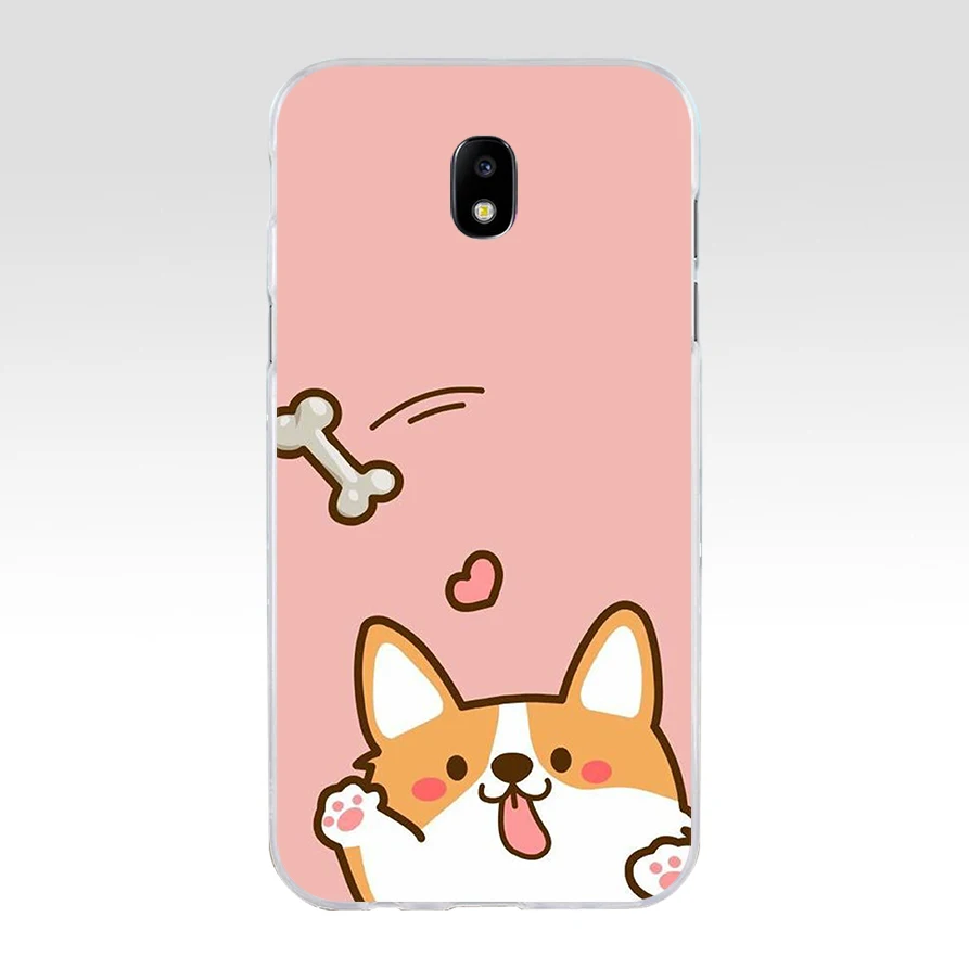 107AA Shiba Inu Dog Puppy gift Soft Silicone Tpu Cover phone Case for  Samsung Galaxy J3 J5 2016  2017 case images - 6