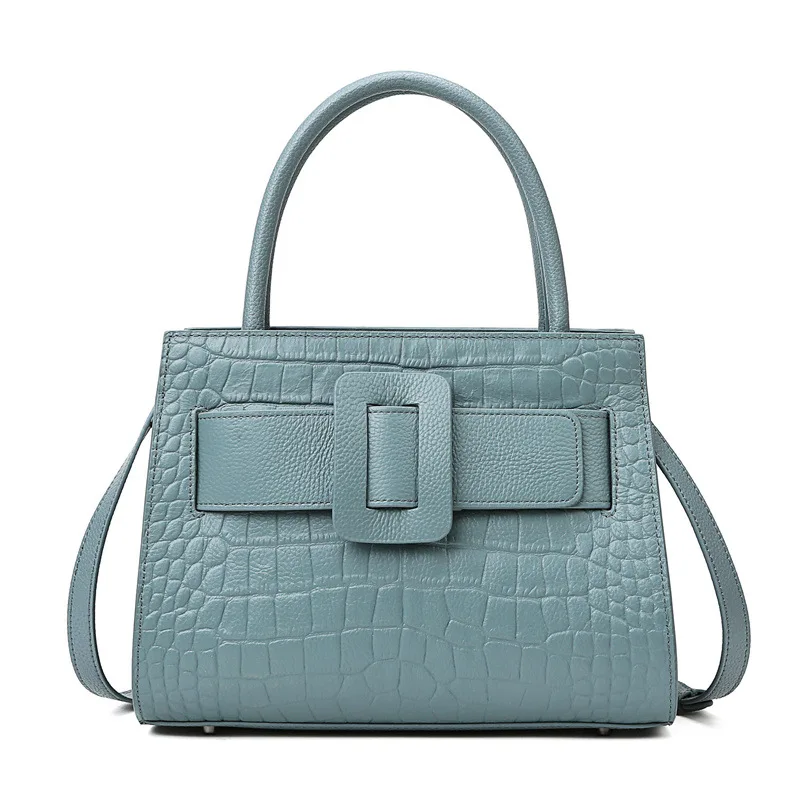 

Tote Bags for Women 2021 New Fashion Large-capacity Shoulder Bag Simple and Versatile Crocodile Pattern Messenger Handbag Cc Gg