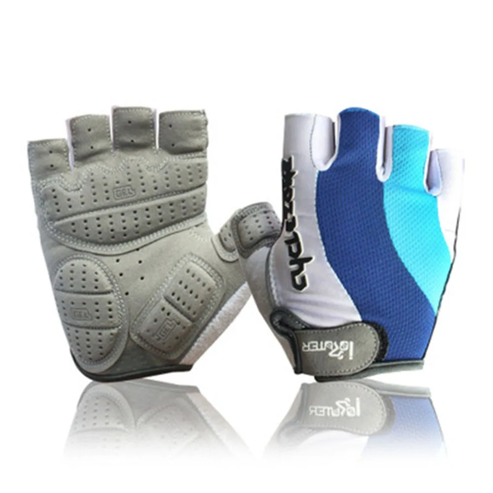 

Summer Mountain Bike Gloves Men's Women Sport Bicycle Cycling Gloves Half Finger Breathable Elastic Gel Pad MTB Riding Outdoor