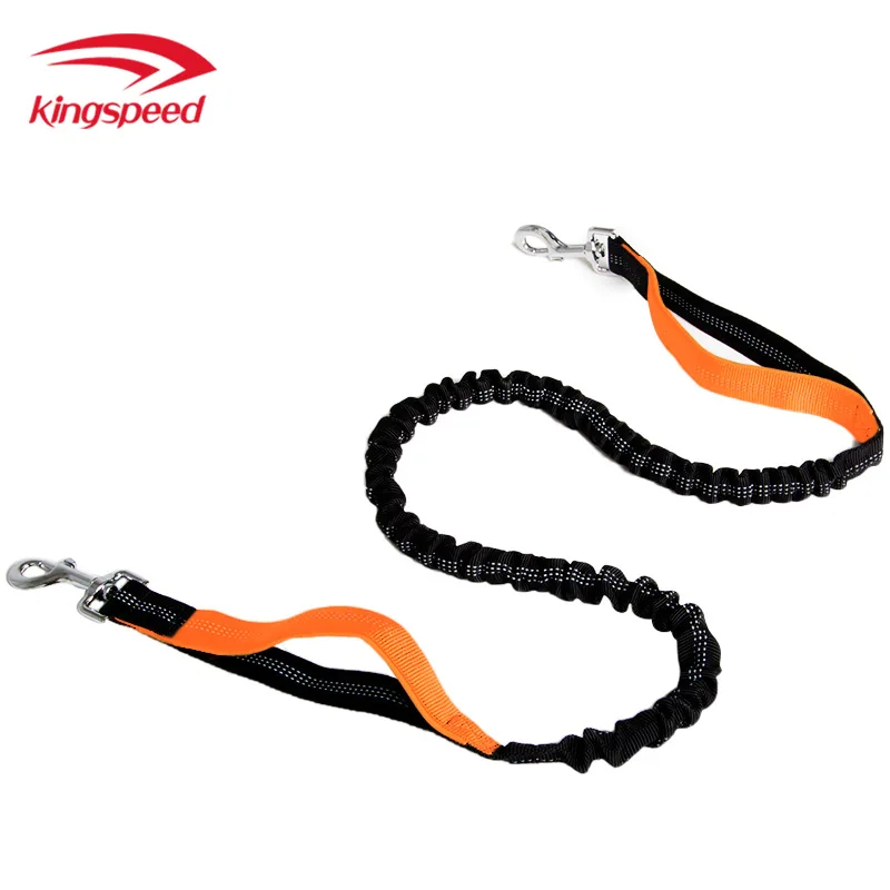 Светоотражающий Поводок для собак с двумя крючками и сумкой на пояс | Дом сад