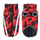 Водонепроницаемый теплый жилет для собак, зимняя одежда для домашних животных, пальто, зимняя теплая Светоотражающая куртка, одежда для французского бульдога и больших собак