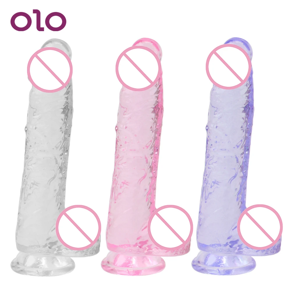 OLO Realistic Penis Dildo With Strong Suction Cup G-Spot Female Masturbation Artificial Adult Products Sex Toys | Красота и здоровье