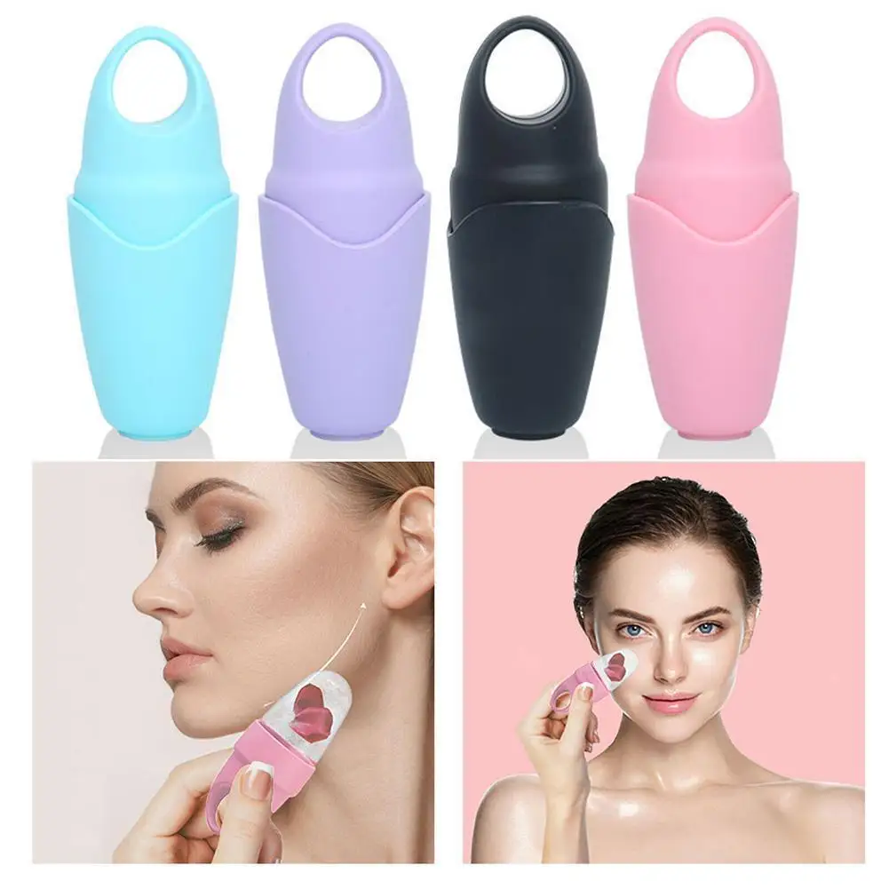 

Многоразовые охлаждающие ледяные массажные чашки для глазировки, холодный массажный ролик, инструмент для холодной терапии, массажный под...