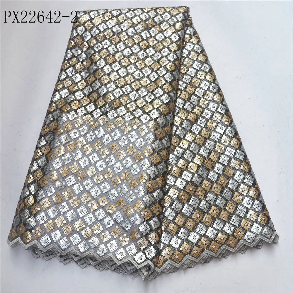 Женская кружевная ткань из органзы с вышивкой и блестками|Ткани для свадебного