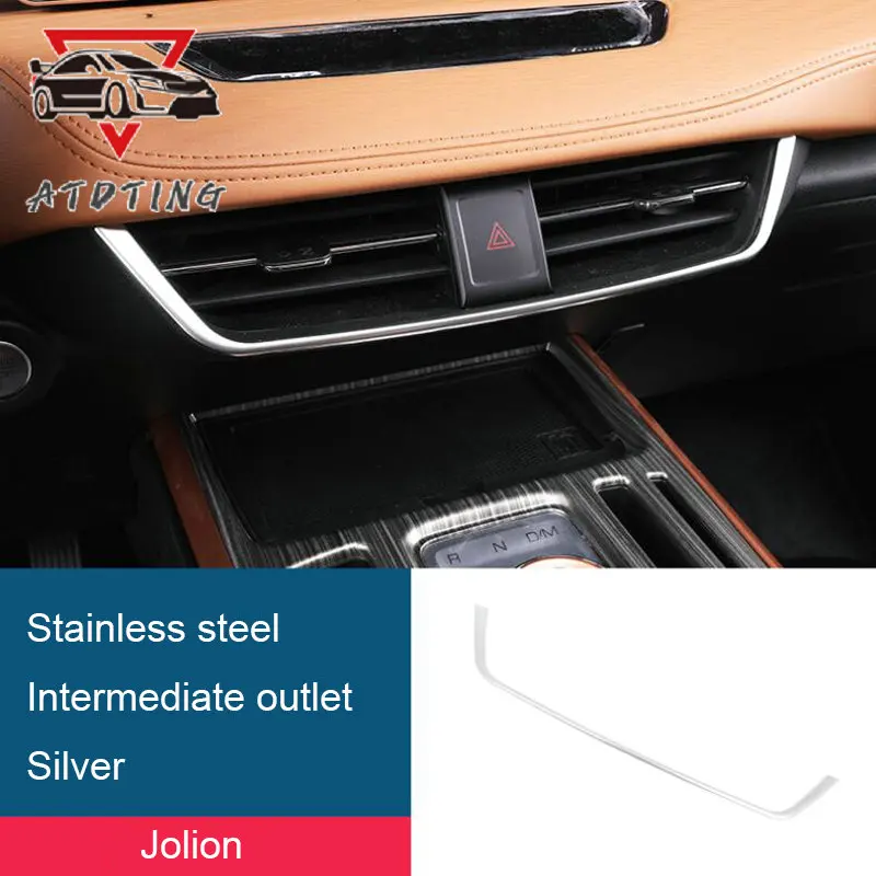 Для Haval Jolion 2021 2022 приборная панель из нержавеющей стали для кондиционера