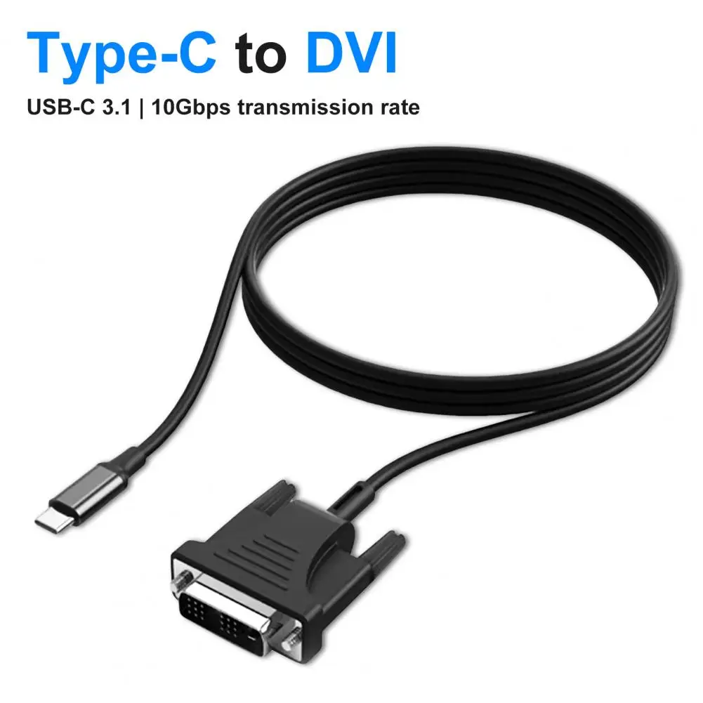 

Usb c To dvi cable type c to dvi adapter Thunderbolt Compatible for MacBook Pro 2016 2017,galaxy S8 Note8,huawei mate 10
