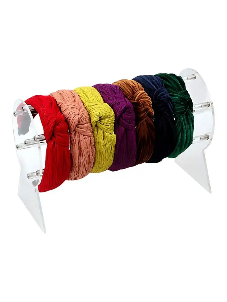 Держатель для повязки на голову прозрачный акриловый аксессуар волос органайзер