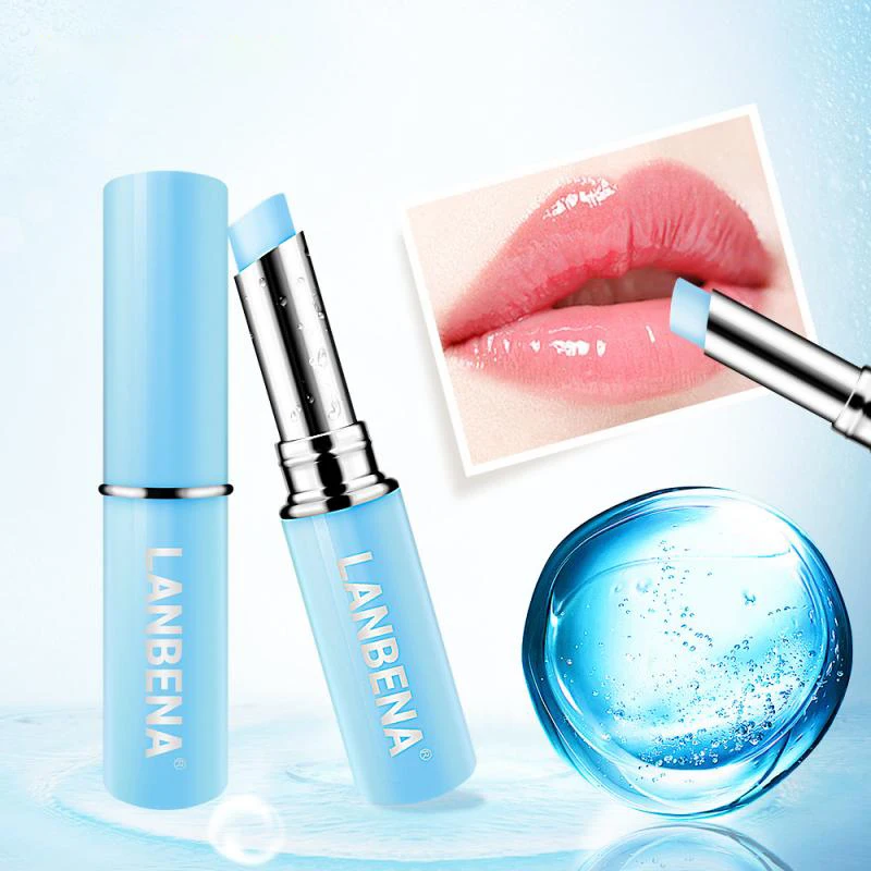 

LANBENA 1Pc Hyaluronic Acid Lip Balm Lip Plumper Reduce Fine Lines Relieve Dryness Lasting Moisturizing Lipstick Lips care TSLM1