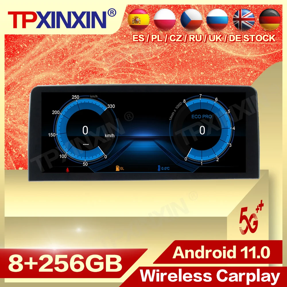 

Мультимедийный плеер 8 + 256G, 12,3 дюйма, Android 11, автомобильное радио, стерео для BMW 1 серии F52 2016 2017 2018 2019 2020 2021, головное устройство
