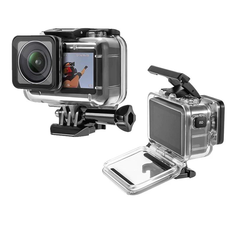 

Suitable For DJI OSMO Sports Camera Waterproof Shell Accessories Waterproof Protective Cover Underwater Diving Protective Cover