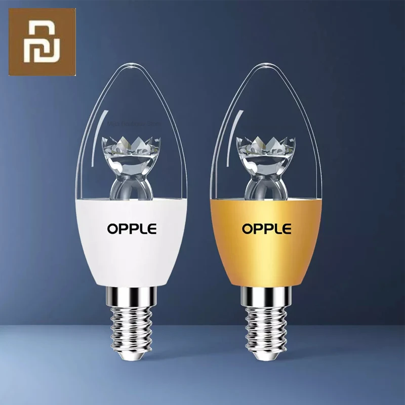 Светодиодный светильник Youpin OPPLE E14 5W 3W яркий энергосберегающий домашний