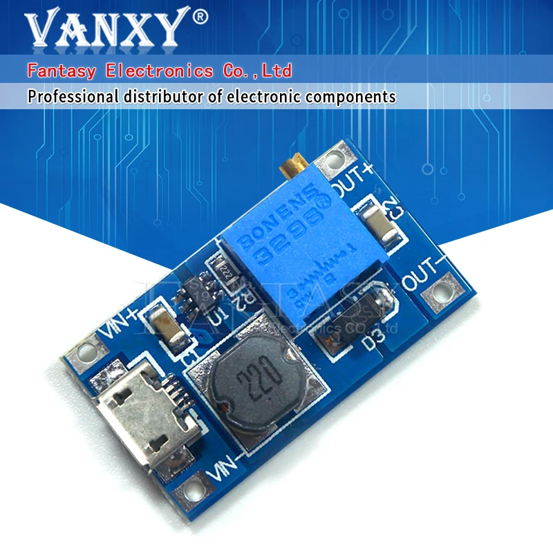 Повышающий Модуль постоянного тока 5 шт. импульсный 2 А модуль LM2577 Широкий Входное