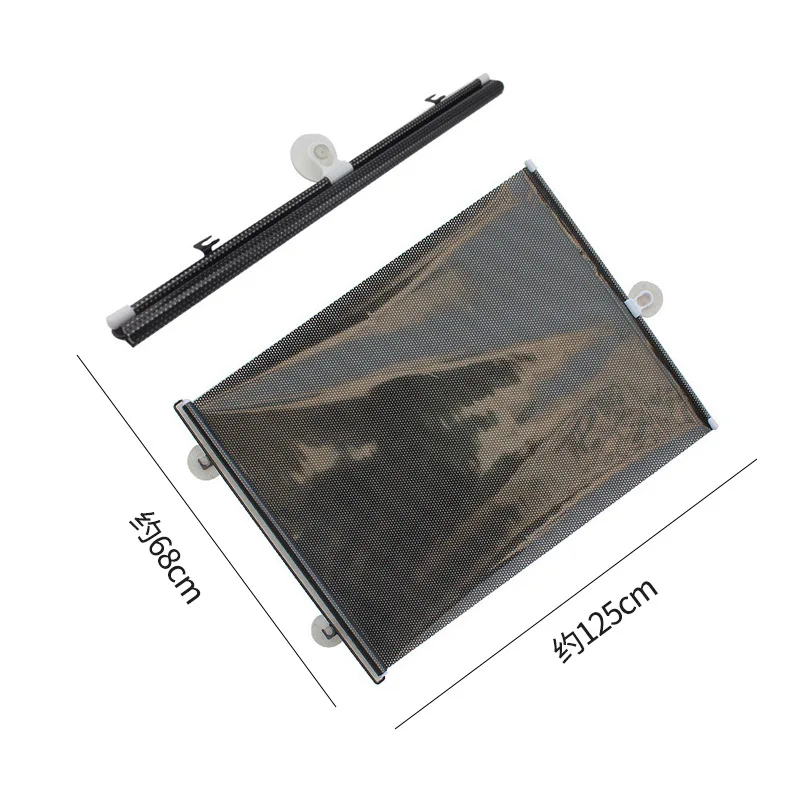 

Автомобильные товары для лета, автоматическая выдвижная занавеска от солнца, сетчатая Защита от солнца и теплоизоляция, солнцезащитный экр...