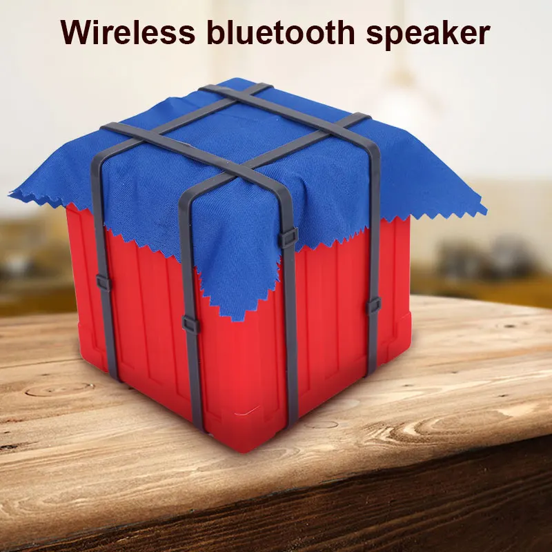 Портативный Беспроводной Bluetooth Динамик Водонепроницаемый сабвуфер бас AUX USB