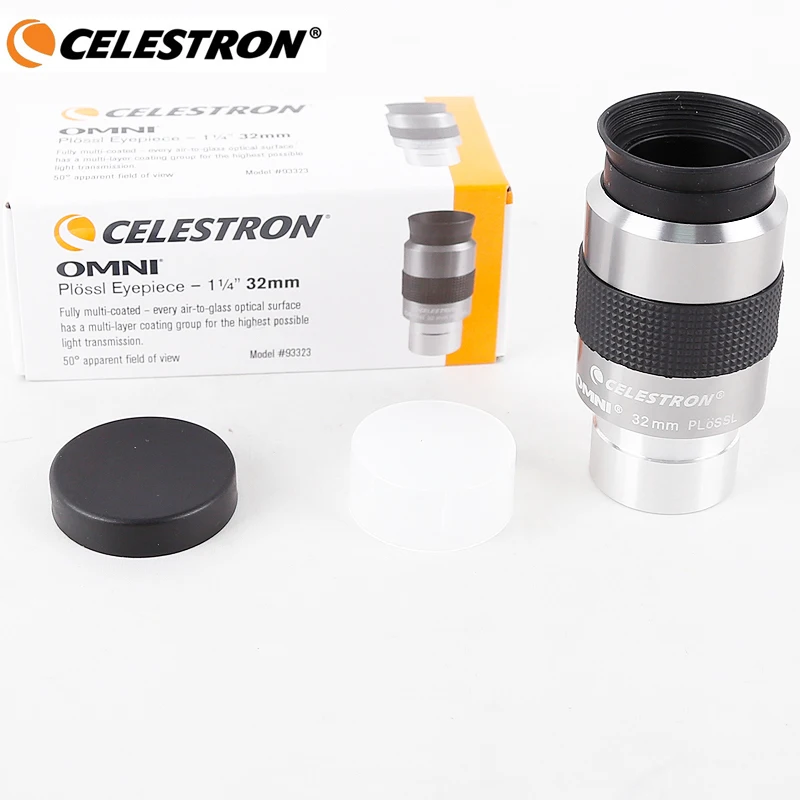 Celestron OMNI 32 мм окуляр PLOSSL оптический 4-элементный 1 25-дюймовый зрительный прицел
