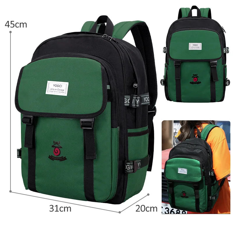 

Men laptop backpack fashion Oxford waterproof student schoolbag teens college cartoon bags Travel Backpacks for women and Men