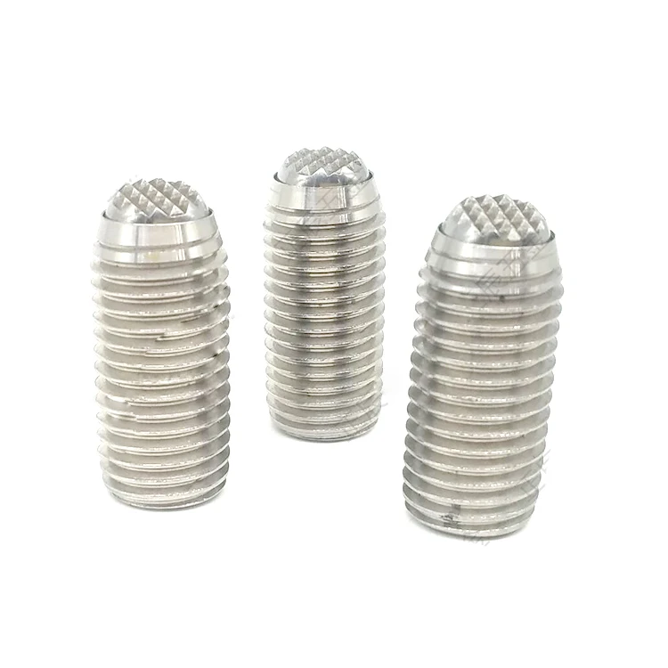 Установочный винт бусина на замке с шестигранным хвостовиком из нержавеющей