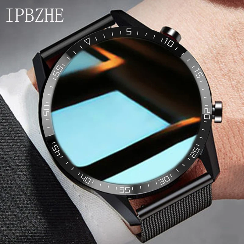Ipbzhe Smart Watch Men Android Sports ECG Bluetooth Call Smart Watch Men 2021 Reloj Inteligente Smartwatch For IOS Huawei Iphone