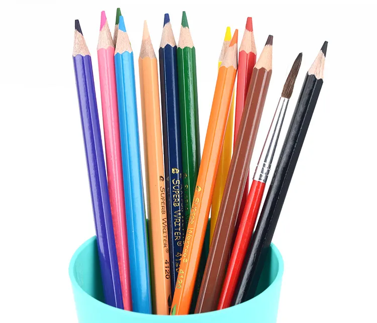 

MARCO Watercolor Pencils Set Color Pencil with Water Brush Lapices De Colores Colored Pencils Art Supplies School Stationery