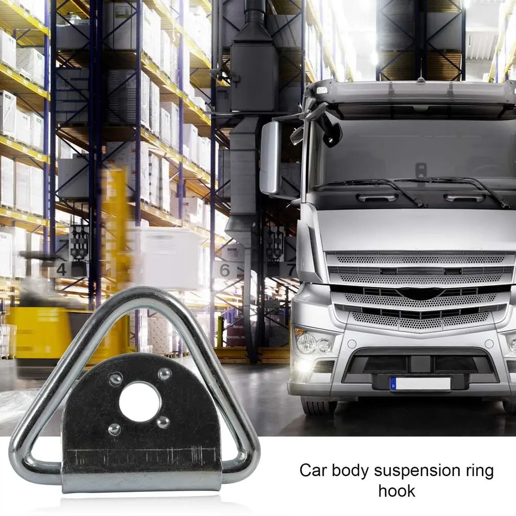 Forged Tie Down Rings Rustproof Securing Triangle Hook D Shape Truck Trailer Lashing Load Kayak Tool Car Stainless Steel | Автомобили и