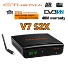 DVB-S2 S2X тюнер GTmedia V7S2X спутниковый приемник цифровой ТВ приставка декодер 1080P FHD USB WIFI Youtube Испания Freesat V7S HD