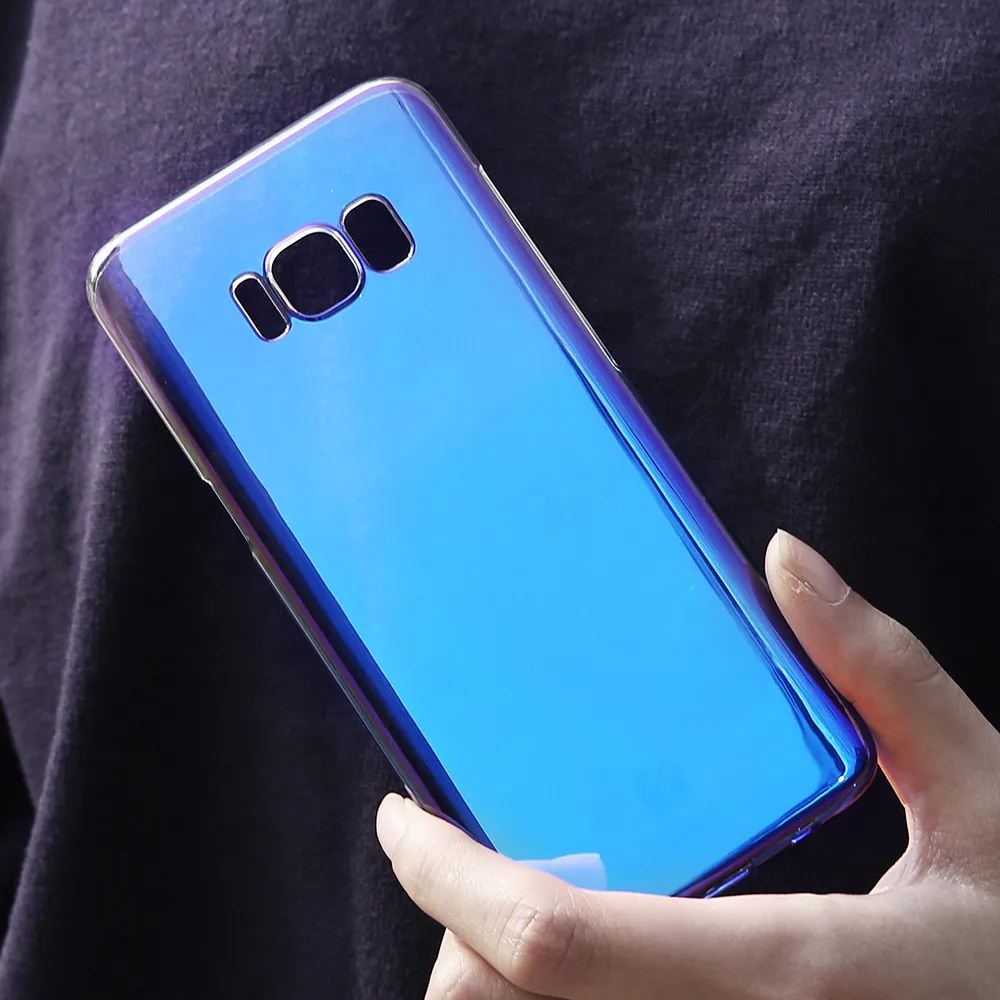 FLOVEME Blue Ray чехол для телефона samsung S8 S9 Plus жесткие чехлы Funda Note 9 Galaxy S6 S7 Edge чехол| |