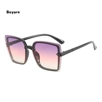 boyarn boyarn 2022 square sunglasses big frame sun glasses new fashion eyeglasses street women uv400 plastic adult cnorigin 52