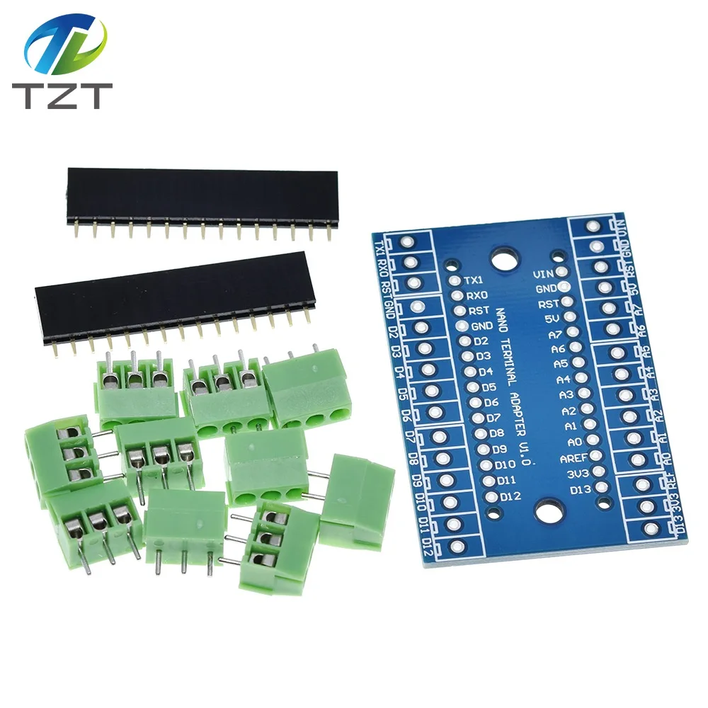 Контроллер NANO 3 0 терминальный адаптер для терминальной платы расширения Arduino Nano