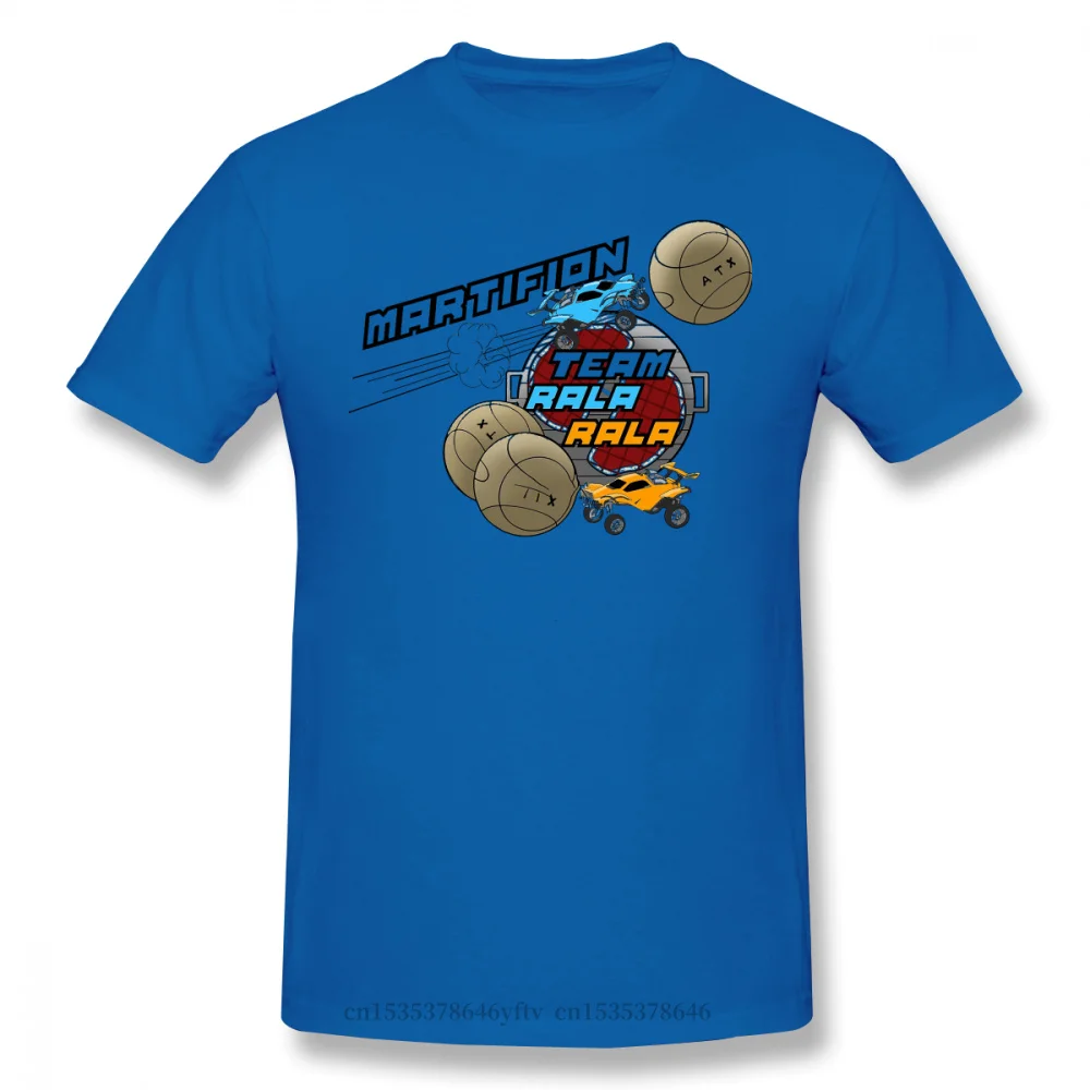 

2021 Leisure Fashion 100% cotton T-shirt Men Rocket League Soccer Rocket Powered Cars Game s Funny Tops Martifion Pure Harajuku