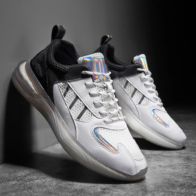 

Zapatillas Transpirables Street Wear Shoes Summer Breathable Men's Air Mesh Men 2020 New Casual Sneakers