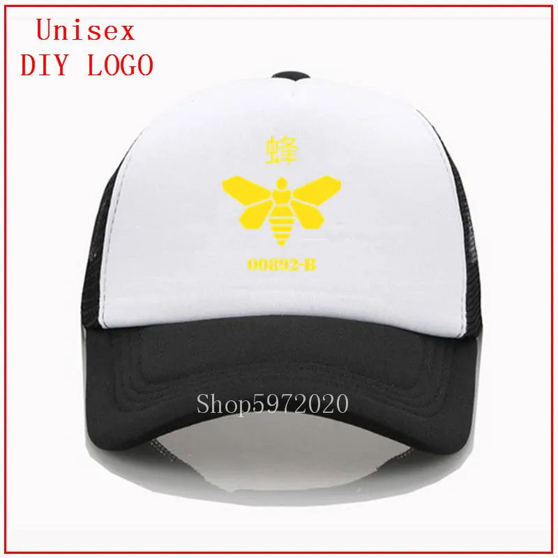 Модные кепки Bee Breaking Bad для женщин мужские головные уборы бейсболка Снэпбэк