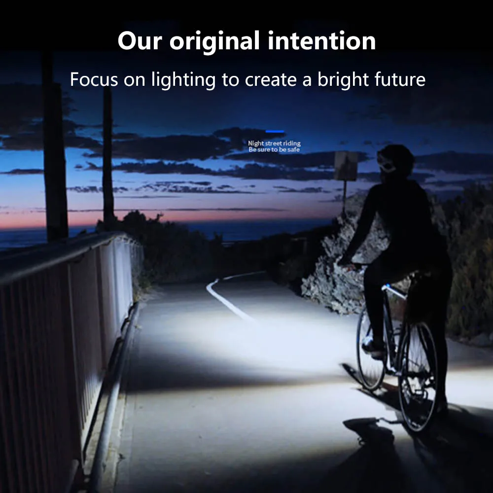 

Bike Front Light With Horn Bicycle Light Set Rechargeable Bicycle Computer Light Cycling Flashlight Headlight Led Bicycle Light
